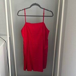Never worn! Simple but elegant red dress